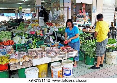 View of Local market in sarawak, Kuching, sarawak, malaysia, borneo View Large Photo Image Stock Image - View of Local market in sarawak, Kuching, sarawak, malaysia, borneo. Fotosearch