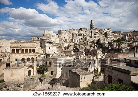 view of matera, basilicata, italy, europe View Large Photo Image Stock Photo - view of matera, basilicata, italy, europe. Fotosearch