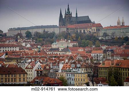 View of the Castle of Prague, Czech Republic View Large Photo Image Stock Image - View of the Castle of Prague, Czech Republic. Fotosearch