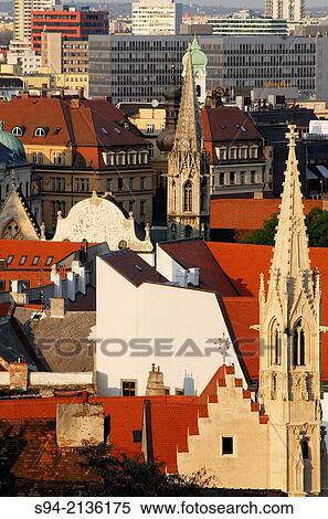 View of the city. Bratislava, Slovakia. View Large Photo Image Stock Photography - View of the city. Bratislava, Slovakia.. Fotosearch