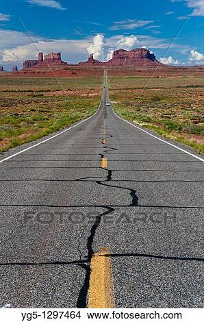 View of the Monument Valley from highway 163, Northern Utah, USA View Large Photo Image Picture - View of the Monument Valley from highway 163, Northern Utah, USA. Fotosearch