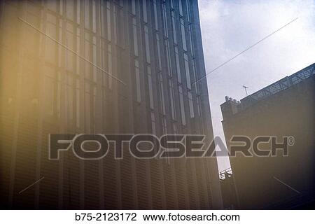 view of two office buildings in the city of London, England, UK, Europe. View Large Photo Image Stock Image - view of two office buildings in the city of London, England, UK, Europe.. Fotosearch