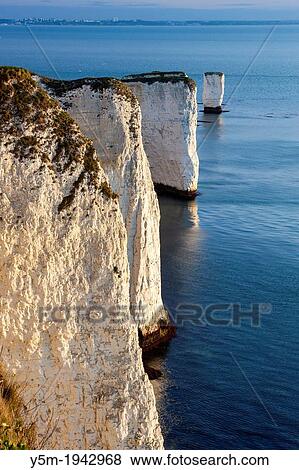 View towards Old Harry Rocks, Studland, Dorset, England, UK, Europe. View Large Photo Image Stock Photo - View towards Old Harry Rocks, Studland, Dorset, England, UK, Europe.. Fotosearch