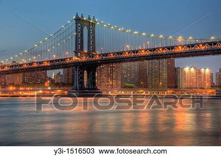 View under the Manhattan Bridge of the East River and lower Manhattan, as seen from Brooklyn Bridge Park, New York City, USA View Large Photo Image Stock Image - View under the Manhattan Bridge of the East River and lower Manhattan, as seen from Brooklyn Bridge Park, New York City, USA. Fotosearch
