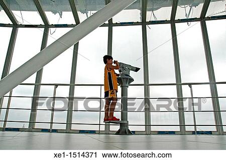 viewpoint, Collserola Tower, Barcelona, Catalonia, Spain. View Large Photo Image Stock Image - viewpoint, Collserola Tower, Barcelona, Catalonia, Spain.. Fotosearch