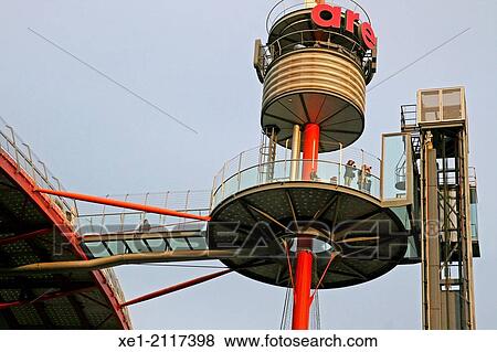 Viewpoint, Las Arenas shopping center, Barcelona, Catalonia, Spain View Large Photo Image Stock Photo - Viewpoint, Las Arenas shopping center, Barcelona, Catalonia, Spain. Fotosearch
