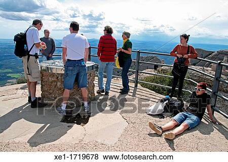 viewpoint of St Jerome, mountains of Montserrat, Natural Park, Catalonia, Spain View Large Photo Image Stock Photo - viewpoint of St Jerome, mountains of Montserrat, Natural Park, Catalonia, Spain. Fotosearch