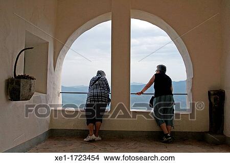 viewpoint, Sanctuary of Mare de Deu del Cos, La Garrotxa, Catalonia, Spain View Large Photo Image Picture - viewpoint, Sanctuary of Mare de Deu del Cos, La Garrotxa, Catalonia, Spain. Fotosearch