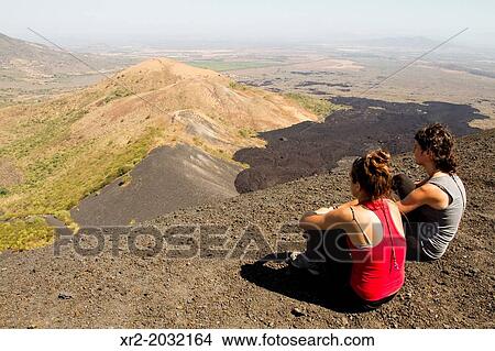Views from the top of Cerro volcano, Leon, Nicaragua View Large Photo Image Picture - Views from the top of Cerro volcano, Leon, Nicaragua. Fotosearch