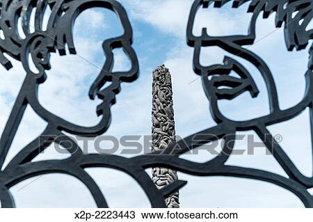 Vigeland Park, Oslo, Norway, Europe. View Large Photo Image Stock Image - Vigeland Park, Oslo, Norway, Europe.. Fotosearch