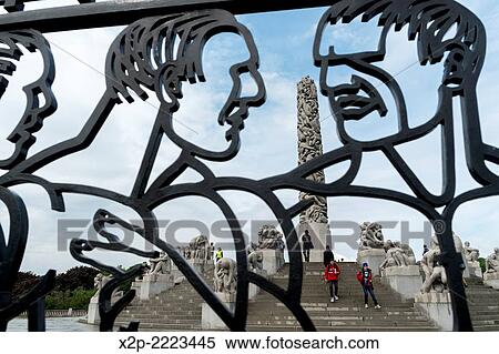 Vigeland Park, Oslo, Norway, Europe. View Large Photo Image Stock Photography - Vigeland Park, Oslo, Norway, Europe.. Fotosearch