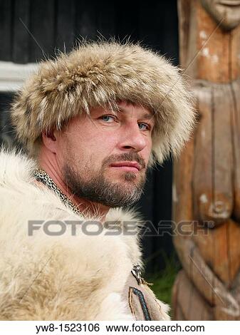 Stock Photograph - Viking festival Hafnarfjordur, Iceland. Fotosearch