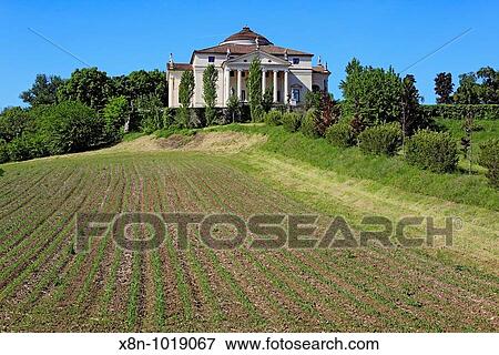 Villa Capra? La Rotonda? Villa Almerico-Capra by Andrea Palladio, UNESCO World Heritage Site, near Vicenza, Veneto, Italy View Large Photo Image Stock Photo - Villa Capra? La Rotonda? Villa Almerico-Capra by Andrea Palladio, UNESCO World Heritage Site, near Vicenza, Veneto, Italy. Fotosearch