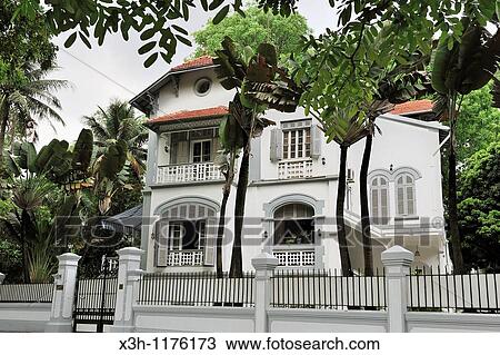 villa in embassy area, Hanoi, Northern Vietnam, southeast asia View Large Photo Image Stock Image - villa in embassy area, Hanoi, Northern Vietnam, southeast asia. Fotosearch