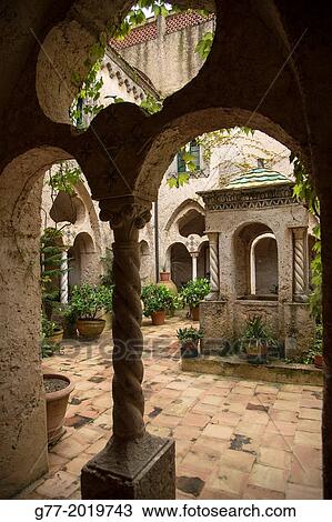 Villa Rufolo, Ravello, Amalfi Peninsula, Campania, Italy View Large Photo Image Stock Image - Villa Rufolo, Ravello, Amalfi Peninsula, Campania, Italy. Fotosearch