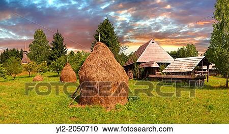 Village museum on Dobaies Hill near Sighet, Maramures, Transylvania. View Large Photo Image Stock Image - Village museum on Dobaies Hill near Sighet, Maramures, Transylvania.. Fotosearch