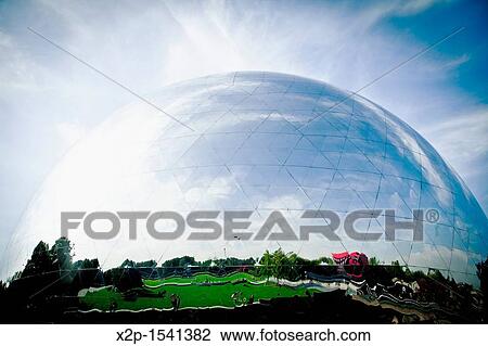 Villete Park designed by Swiss architect Bernadr Tschumi Paris, France View Large Photo Image Stock Image - Villete Park designed by Swiss architect Bernadr Tschumi Paris, France. Fotosearch