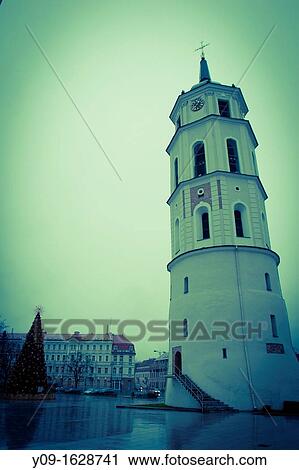 Vilnius Cathedral Belfry, Vilnius, Lithuania View Large Photo Image Stock Image - Vilnius Cathedral Belfry, Vilnius, Lithuania. Fotosearch