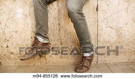 Vintage boots and jeans View Large Photo Image Stock Photograph - Vintage boots and jeans. Fotosearch