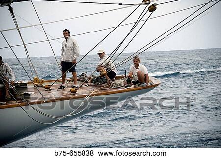 Vintage yachts race View Large Photo Image Stock Photo - Vintage yachts race. Fotosearch