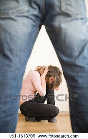 Violence against women. View Large Photo Image Stock Photograph - Violence against women.. Fotosearch