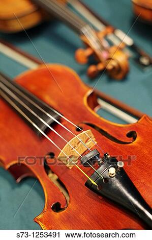 Stock Image - Violin details. Fotosearch