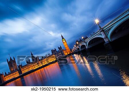 Visit Big Ben and River Thames at Dusk, London, UK View Large Photo Image Stock Photography - Visit Big Ben and River Thames at Dusk, London, UK. Fotosearch