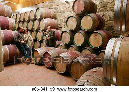 Visitors at winery, Bodegas Miguel Merino, La Rioja, Spain View Large Photo Image Stock Photo - Visitors at winery, Bodegas Miguel Merino, La Rioja, Spain. Fotosearch