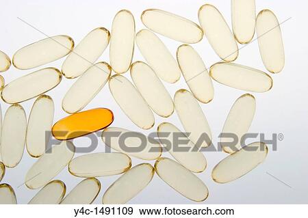 Vitamin E pills View Large Photo Image Stock Photo - Vitamin E pills. Fotosearch