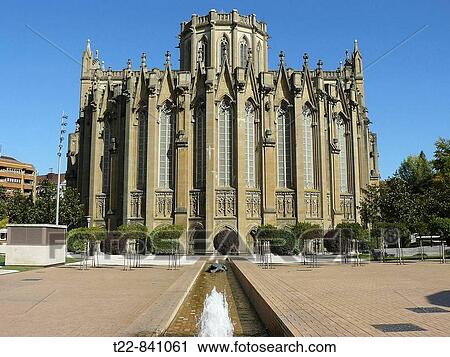 Vitoria-Gasteiz? lava Espaa - Fachada posterior de la Catedral Nueva de Vitoria Later facade of the New Cathedral of Vitoria View Large Photo Image Stock Image - Vitoria-Gasteiz? lava Espaa - Fachada posterior de la Catedral Nueva de Vitoria Later facade of the New Cathedral of Vitoria. Fotosearch