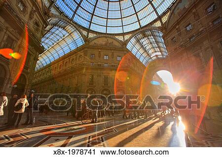 Vittorio Emanuele II gallery, Milan, Italy. View Large Photo Image Stock Image - Vittorio Emanuele II gallery, Milan, Italy.. Fotosearch