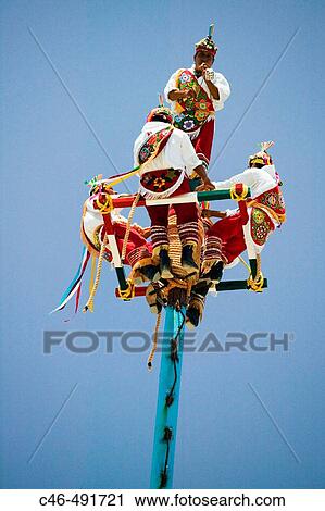 "Voladores" (flyers) perform Totonac Native ritual outside of Tulum. Yucatan, Mexico View Large Photo Image Stock Image - "Voladores" (flyers) perform Totonac Native ritual outside of Tulum. Yucatan, Mexico. Fotosearch