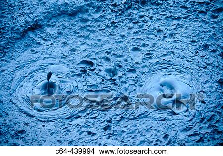 Volcanic mud at Waiotapu thermal area. North Island. New Zealand View Large Photo Image Picture - Volcanic mud at Waiotapu thermal area. North Island. New Zealand. Fotosearch