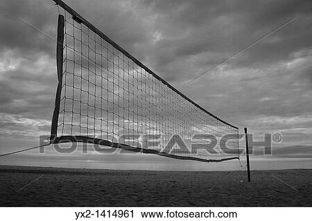 Volleyball net on the beach, Mataro, Catalonia, Spain View Large Photo Image Stock Image - Volleyball net on the beach, Mataro, Catalonia, Spain. Fotosearch