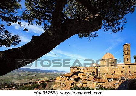 Stock Photo - Volterra. Tuscany, Italy. Fotosearch