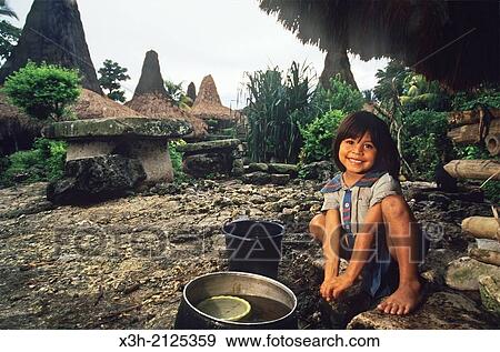 Waikabubak Sumba 島 小スンダ列島 インドネシア共和国 東南アジア そして Oceania 写真館 イメージ館 X3h Fotosearch