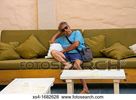 Stock Photo - Waiting in Es Pujols, Formentera, Balearic Island, Spain, Europe. Fotosearch