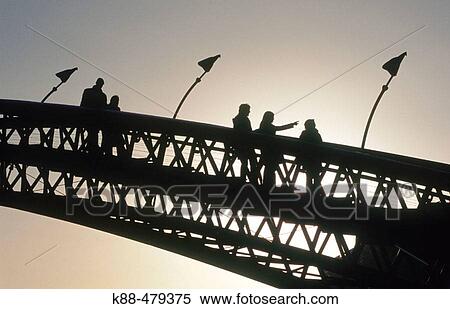 Walking bridge, Sporenburg, Amsterdam. Holland View Large Photo Image Stock Photography - Walking bridge, Sporenburg, Amsterdam. Holland. Fotosearch