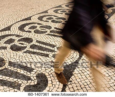 Walking in Lisboa, Portugal View Large Photo Image Stock Image - Walking in Lisboa, Portugal. Fotosearch