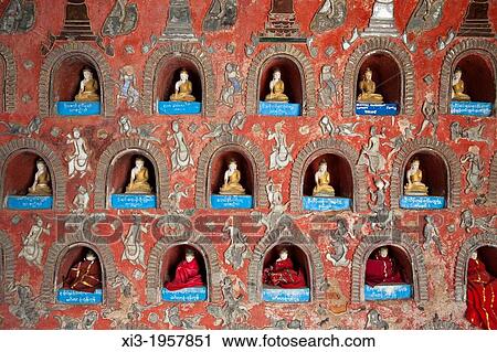 Wall at Shwe Yan Pyay Monastery, also known as Shwe Yaunghwe Monastery, Nyaung Shwe, Shan State, Myanmar, (Burma). View Large Photo Image Stock Image - Wall at Shwe Yan Pyay Monastery, also known as Shwe Yaunghwe Monastery, Nyaung Shwe, Shan State, Myanmar, (Burma).. Fotosearch