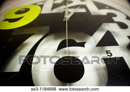 Wall clock View Large Photo Image Stock Photo - Wall clock. Fotosearch