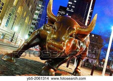 Wall Street Bull View Large Photo Image Picture - Wall Street Bull. Fotosearch
