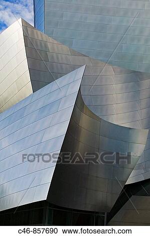 Walt Disney Concert Hall (2004) by architect Frank Gehry in downtown Los Angeles, California, USA View Large Photo Image Stock Image - Walt Disney Concert Hall (2004) by architect Frank Gehry in downtown Los Angeles, California, USA. Fotosearch