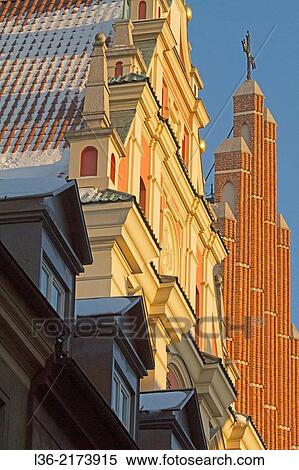 Warsaw. Old Town. View Large Photo Image Stock Photography - Warsaw. Old Town.. Fotosearch