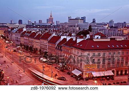 warsaw, poland. View Large Photo Image Stock Image - warsaw, poland.. Fotosearch