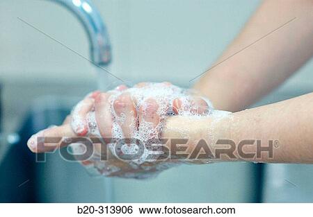 Washing hands at hospital View Large Photo Image Stock Photograph - Washing hands at hospital. Fotosearch