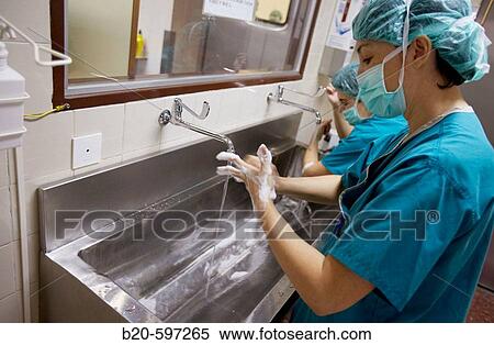 Washing hands, ophthalmology operation room. Hospital de Zumarraga, Gipuzkoa, Euskadi, Spain View Large Photo Image Stock Photography - Washing hands, ophthalmology operation room. Hospital de Zumarraga, Gipuzkoa, Euskadi, Spain. Fotosearch