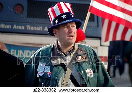 Washington D C USA, supporter on 20th January 2009 at president Barack Obama swearing-in-ceremony View Large Photo Image Stock Image - Washington D C USA, supporter on 20th January 2009 at president Barack Obama swearing-in-ceremony. Fotosearch