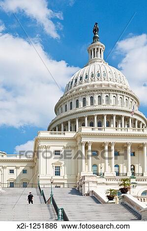 Washington DC - The United States Capitol Building in Washington DC View Large Photo Image Stock Photograph - Washington DC - The United States Capitol Building in Washington DC. Fotosearch