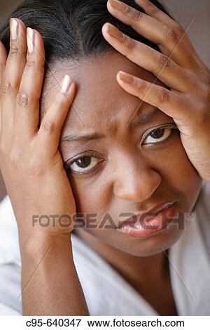 Stock Photo - Washington, DC, USA, Portrait of a woman, African American, Adult, 30 years old.. Fotosearch